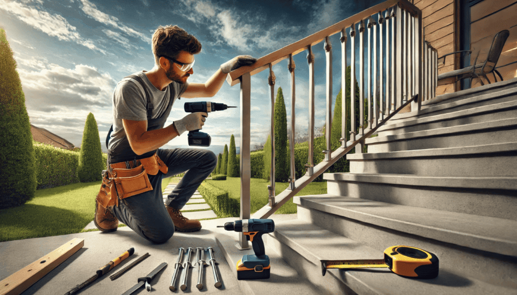 exterior handrail
