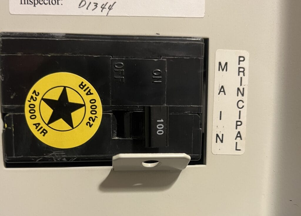 Electrical Main Shutoff