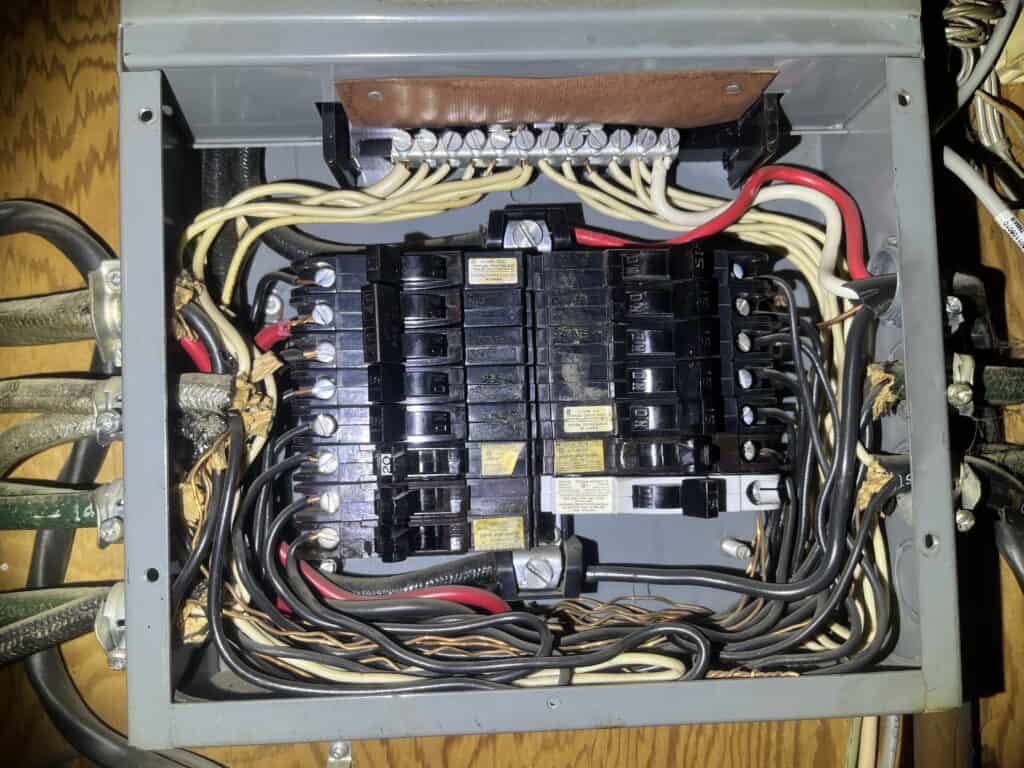 electrical panel issues
