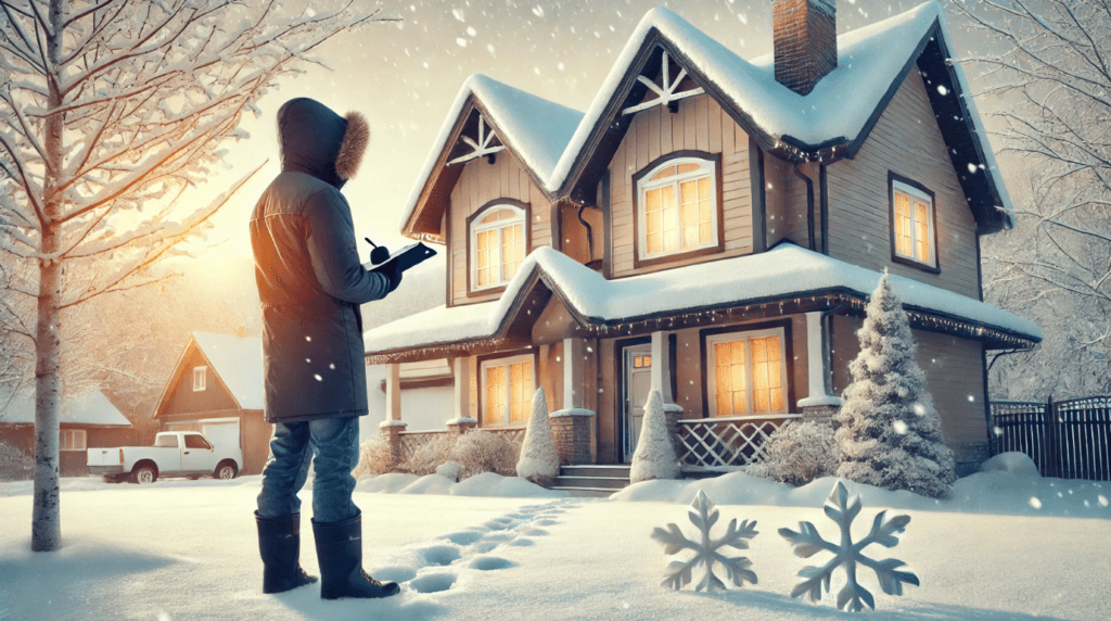 how snow affects home inspections