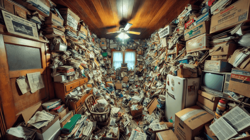 hoarder house