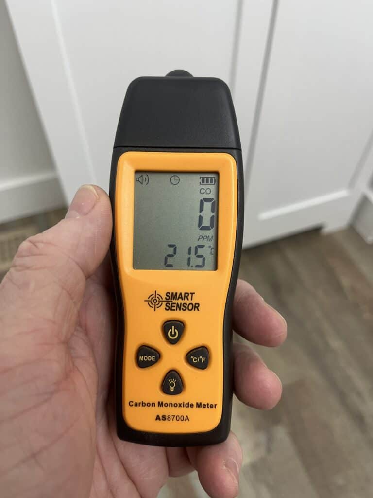 Test for Carbon Monoxide