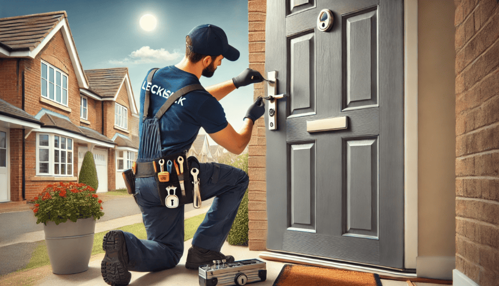 changing locks on possession day