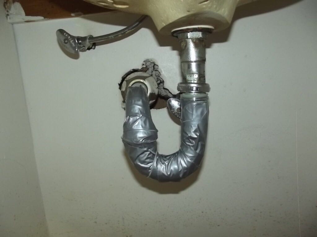 leaky pipes