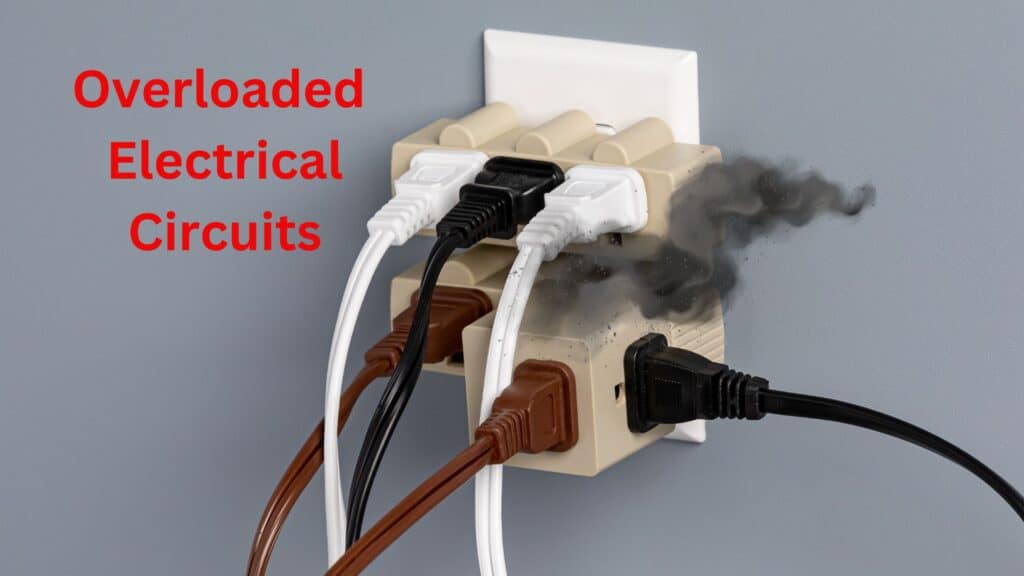 overloaded electrical circuits