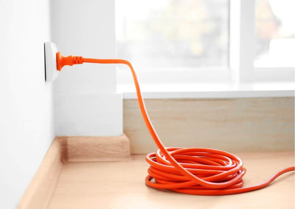 extension cord
