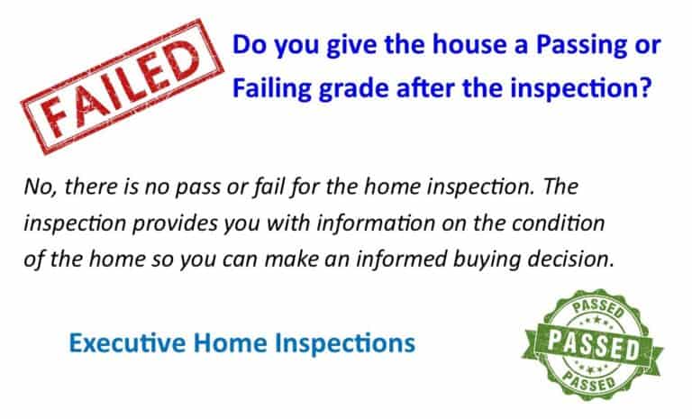 Does the House Pass or Fail the inspection?