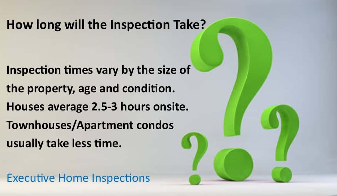 How Long Will the Inspection Take?