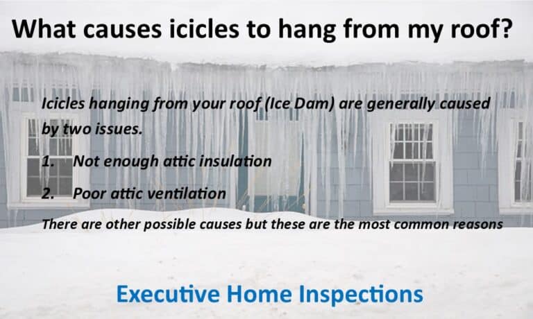 What causes Ice Damming?