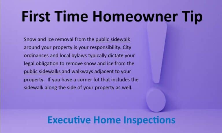 Snow Removal – First Time Homeowner Tip